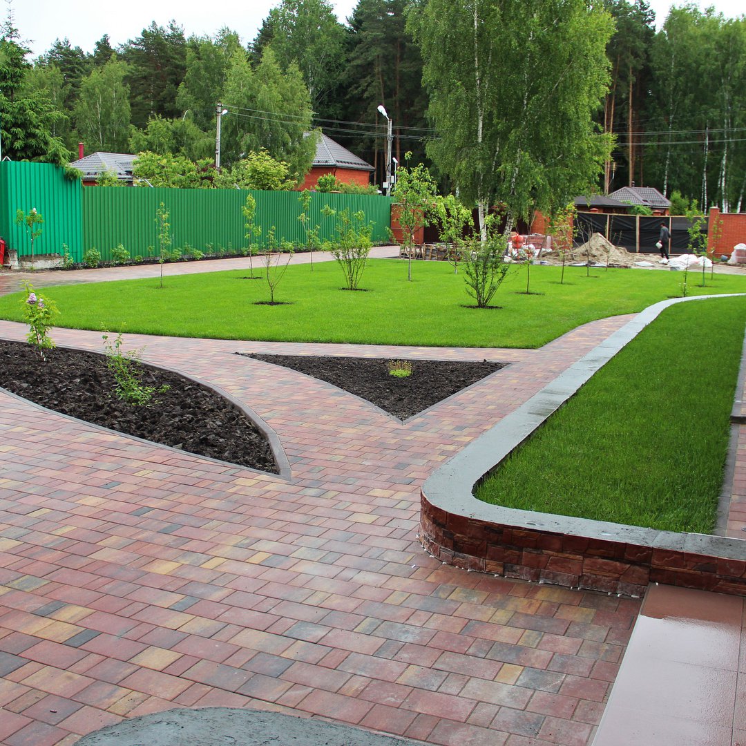 Тротуарная плитка BRAER II «Прямоугольник» Color Mix Тип 3 «МАЛЬВА»